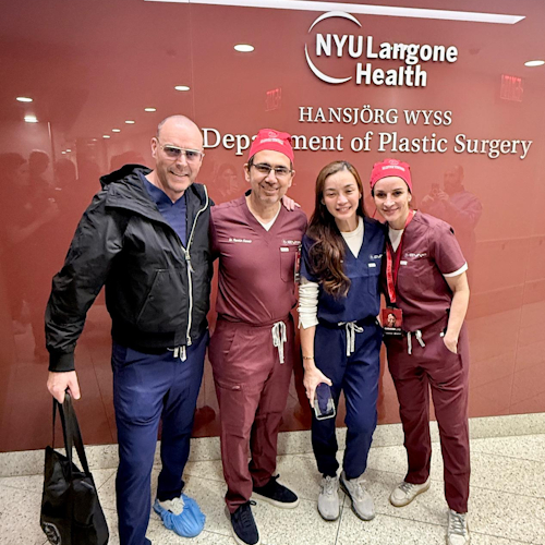 Dr. med. Christian Köhler beim Facelift & Rhinoplasty Master Course in New York